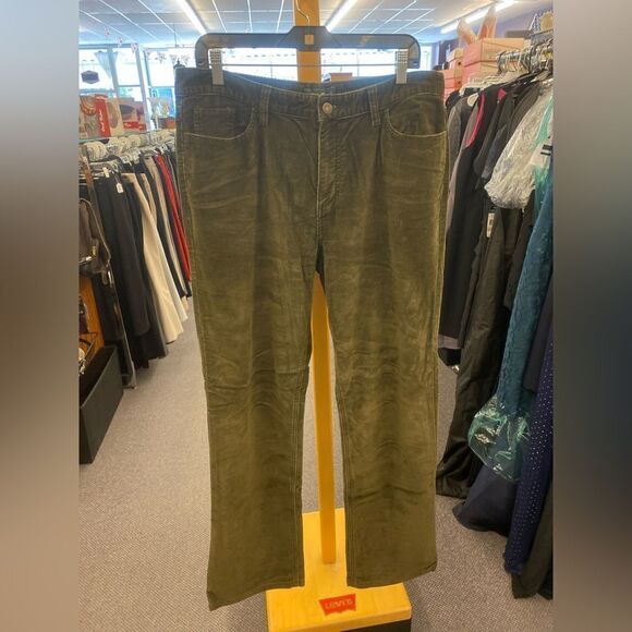 Eddie Bauer sz. 14Tall grey cord pants - Picture 1 of 3